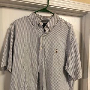 Striped Short Sleeve Polo